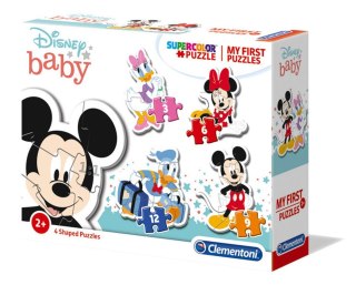 Puzzle Clementoni Moje Pierwsze 3,6,9,12 elementów Disnay 20819