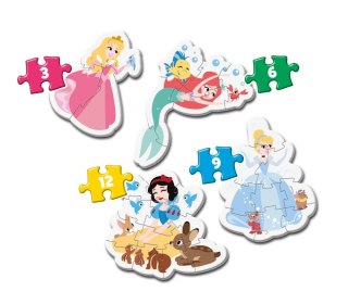 Puzzle Clementoni Moje Pierwsze 44 elementy Princess 20812