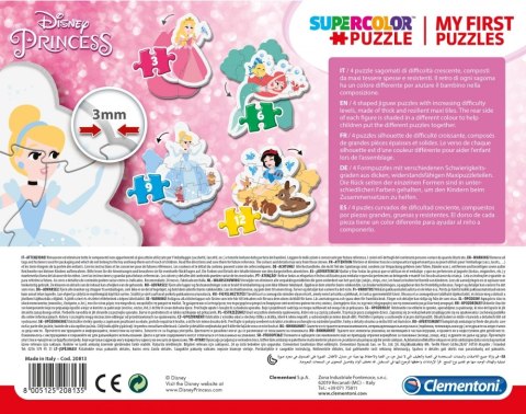 Puzzle Clementoni Moje Pierwsze 44 elementy Princess 20812