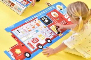 Puzzle z dziurką 23 elementy Wóz Strażacki 2mc CZUCZU 69562