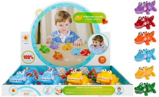 Zabawka nakręcana 10 cm Krokodyl MEGA CREATIVE 456285