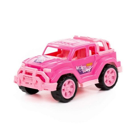 Auto Jeep 21x11x10 cm Legionista różowe WADER POLESIE 84699 WADP