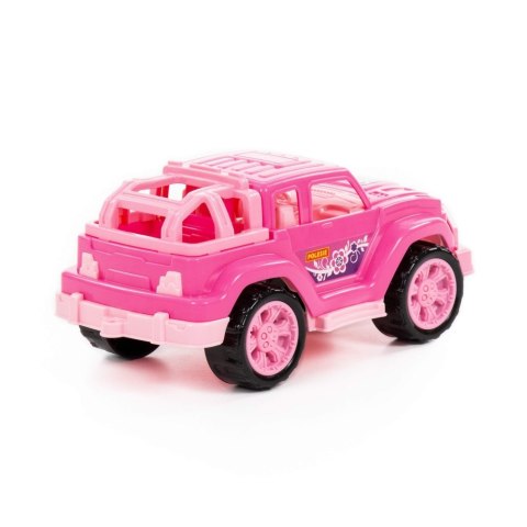 Auto Jeep 21x11x10 cm Legionista różowe WADER POLESIE 84699 WADP