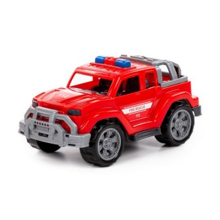 Auto Jeep wojskowy "Legionista-mini" straż pożarna WADER POLESIE 84712 WADP