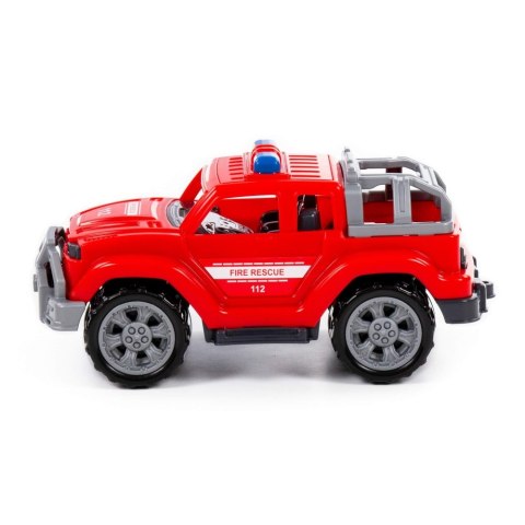 Auto Jeep wojskowy "Legionista-mini" straż pożarna WADER POLESIE 84712 WADP