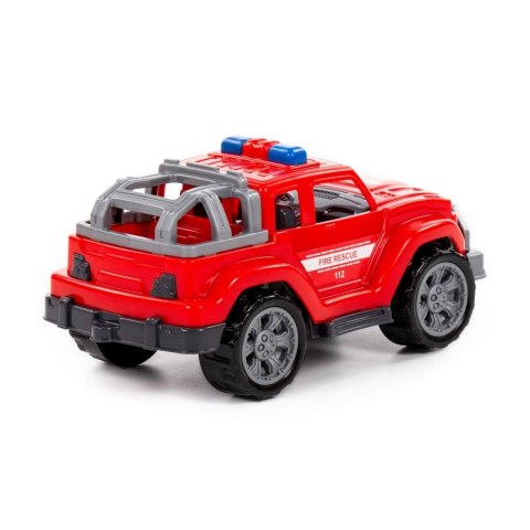 Auto Jeep wojskowy "Legionista-mini" straż pożarna WADER POLESIE 84712 WADP