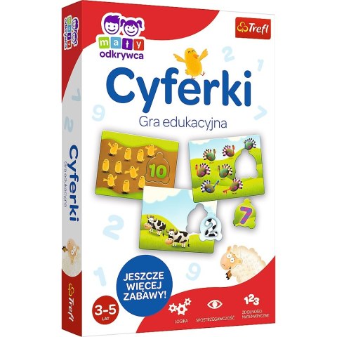 Gra Cyferki Mały Odkrywca 01946 TREFL