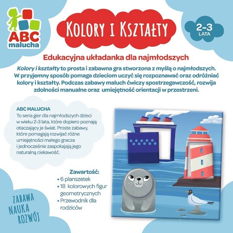 Gra Kolory i Kształty ABC Malucha TREFL 01939