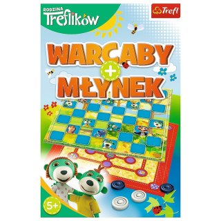 Gra Warcaby Młynek Trefliki TREFL 01920