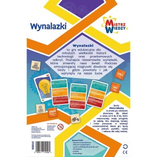 Gra Wynalazki Mistrz Wiedzy TREFL 01958