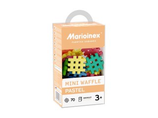 Klocki konstrukcyjne Mini Waffle 70 elementów Pastel MARIOINEX 903667