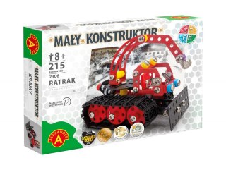 Klocki konstrukcyjne metalowe Mały Konstruktor Ratrak ALEXANDER 23060