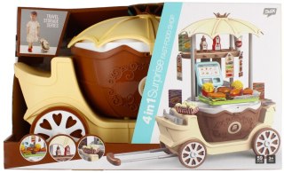 Kuchnia z akcesoriami walizka Fast-Food MEGA CREATIVE 460141