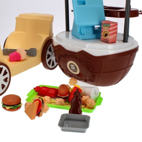Kuchnia z akcesoriami walizka Fast-Food MEGA CREATIVE 460141