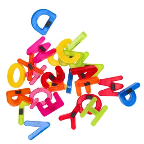 Literki/Cyferki Edukacyjne magnetyczne MEGA CREATIVE 462721