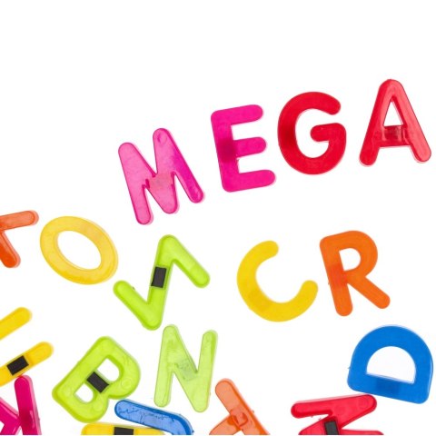 Literki/Cyferki Edukacyjne magnetyczne MEGA CREATIVE 462721