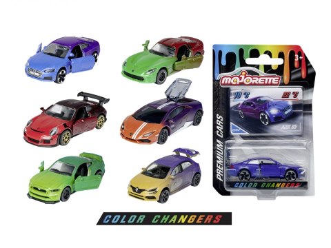 Majorette Colour Change, 6 rodz.