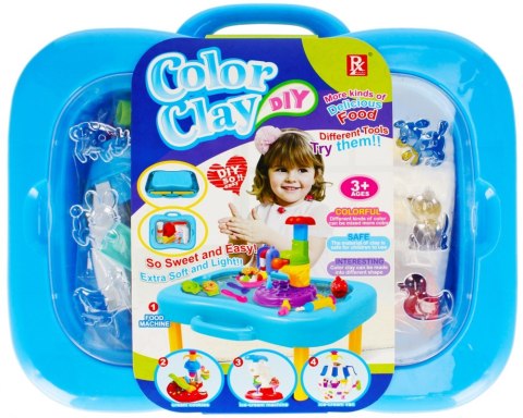 Masa plastyczna z akcesoriami Stolik MEGA CREATIVE 459988