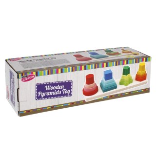 Piramidka drewniana Wooden MEGA CREATIVE 459786
