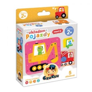 Puzzle 5x4 elementy Układam Pojazdy 2 CZU CZU 490890