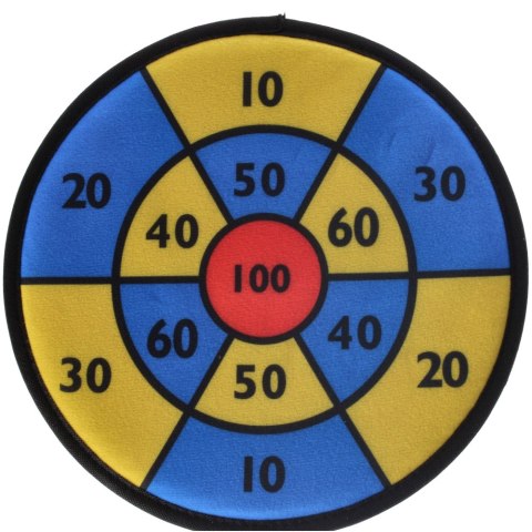 Tarcza z piłeczkami/rzutkami na rzep MEGA CREATIVE 462724