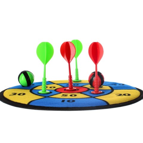 Tarcza z piłeczkami/rzutkami na rzep MEGA CREATIVE 462724