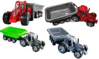 Traktor z akcesoriami PLASTIK POLSKA 409281