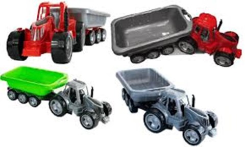 Traktor z akcesoriami PLASTIK POLSKA 409281