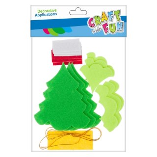 Zestaw kreatywny Choinka Boże Narodzenie CRAFT WITH FUN 463681
