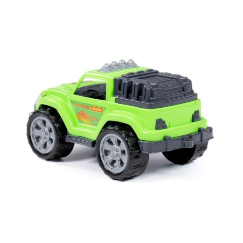 Auto Jeep 26X15X15 legionista zielone w siatce WADER POLESIE 87614 WADP