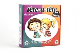 Flirt Towarzyski Tete-a-Tete Gra Karciana ABINO