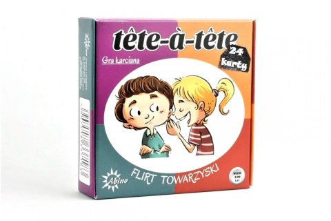 Flirt Towarzyski Tete-a-Tete Gra Karciana ABINO