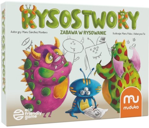 Gra Rysostwory Zabawa w rysowanie MUDUKO 951191