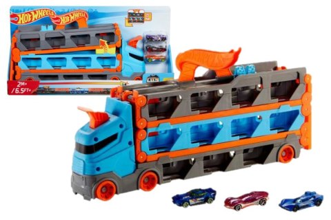 HW CITY TRANSPORTER WYSCIGOWY 2W1 GVG37 PUD2