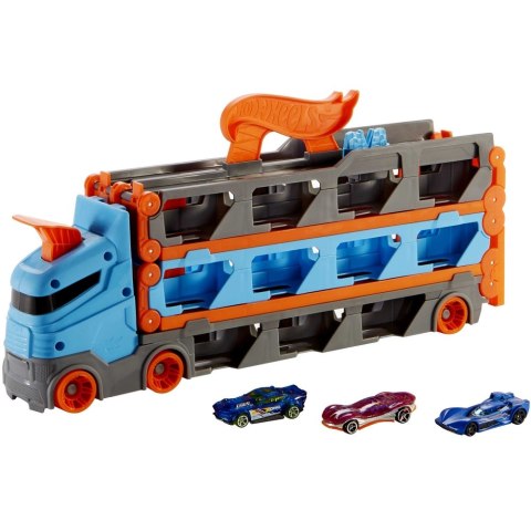 HW CITY TRANSPORTER WYSCIGOWY 2W1 GVG37 PUD2