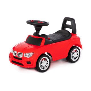 Jezdzik Auto 65X29X40 NR5 czerwony WADER POLESIE 84583 WADP