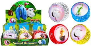 Jo-Jo 6 cm światło i dźwięk Alfabet zwierząt MEGA CREATIVE 471039