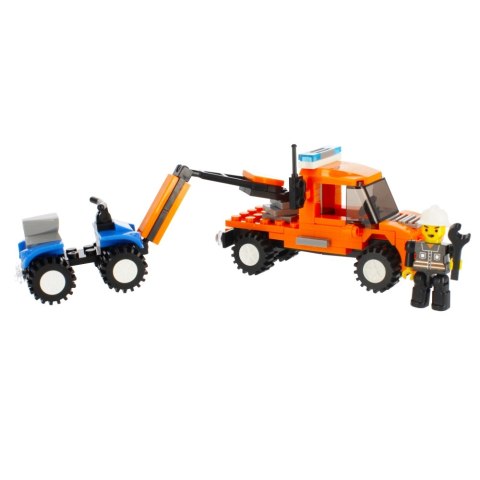 Klocki konstrukcyjne 124 elementy Pojazd Holowniczy alleBLOX 478234