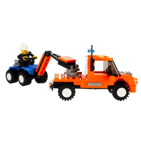 Klocki konstrukcyjne 124 elementy Pojazd Holowniczy alleBLOX 478234