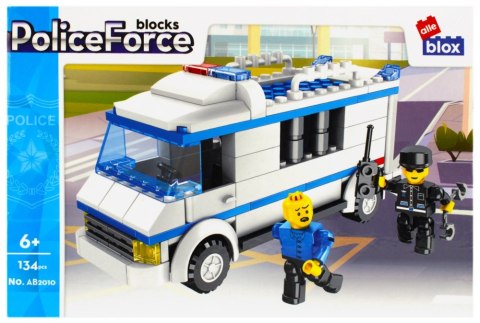 Klocki konstrukcyjne 134 elementy Policja alleBLOX 478227