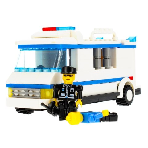 Klocki konstrukcyjne 134 elementy Policja alleBLOX 478227