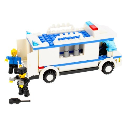 Klocki konstrukcyjne 134 elementy Policja alleBLOX 478227