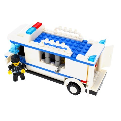 Klocki konstrukcyjne 134 elementy Policja alleBLOX 478227