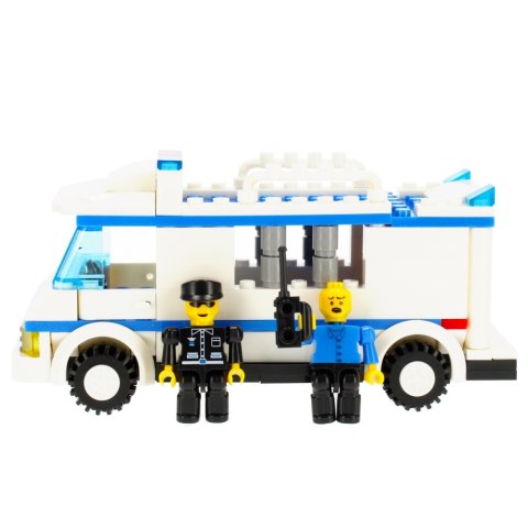 Klocki konstrukcyjne 134 elementy Policja alleBLOX 478227