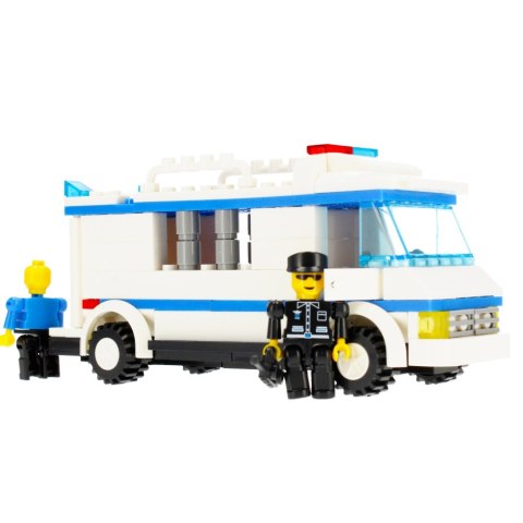 Klocki konstrukcyjne 134 elementy Policja alleBLOX 478227