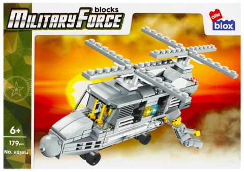 Klocki konstrukcyjne 179 elementów Militaria alleBLOX 478247