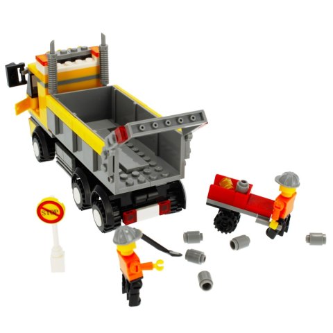 Klocki konstrukcyjne 221 elementów Auto Budowlane alleBLOX 478243