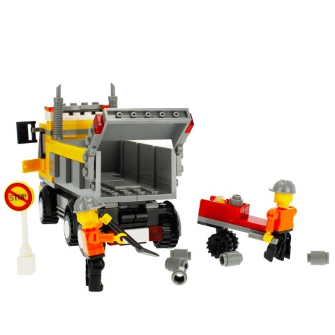 Klocki konstrukcyjne 221 elementów Auto Budowlane alleBLOX 478243