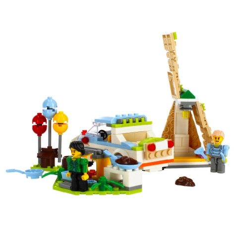 Klocki konstrukcyjne 251 elementów Kamping alleBLOX 478245