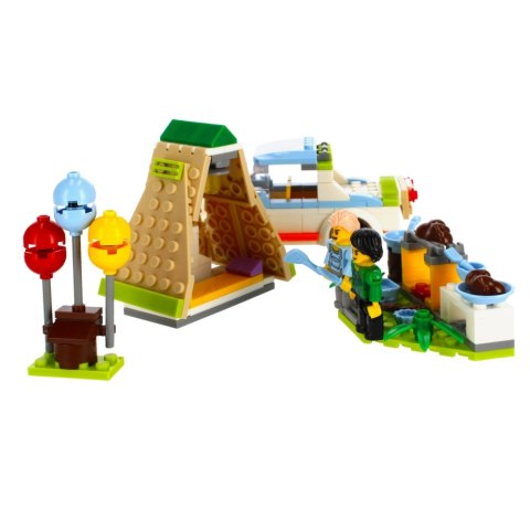 Klocki konstrukcyjne 251 elementów Kamping alleBLOX 478245